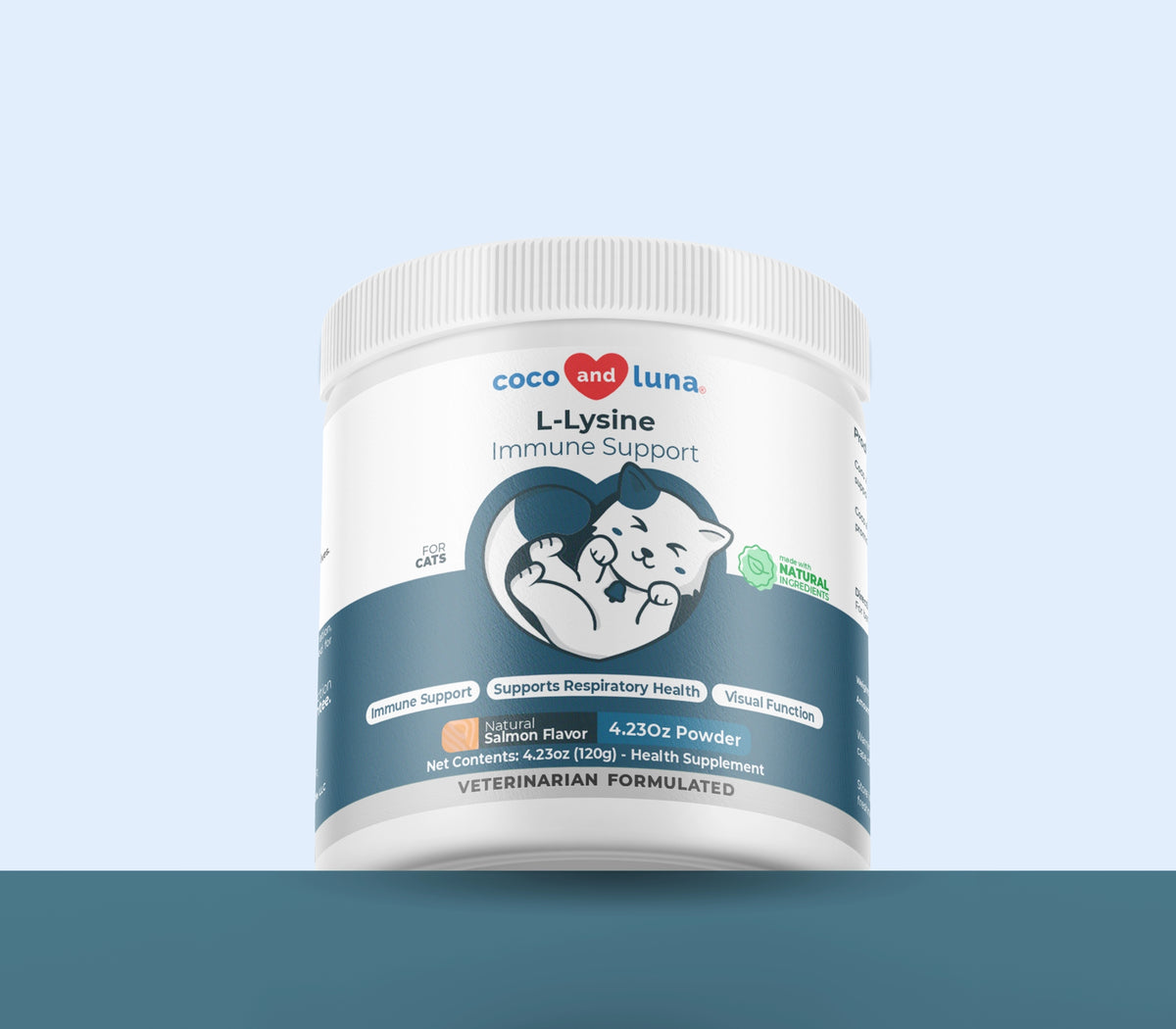 Lysine for Cats - 4 oz Powder