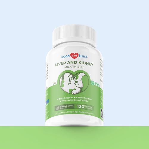 Liver and Kidney for Dogs - 120 Chewable Tablets