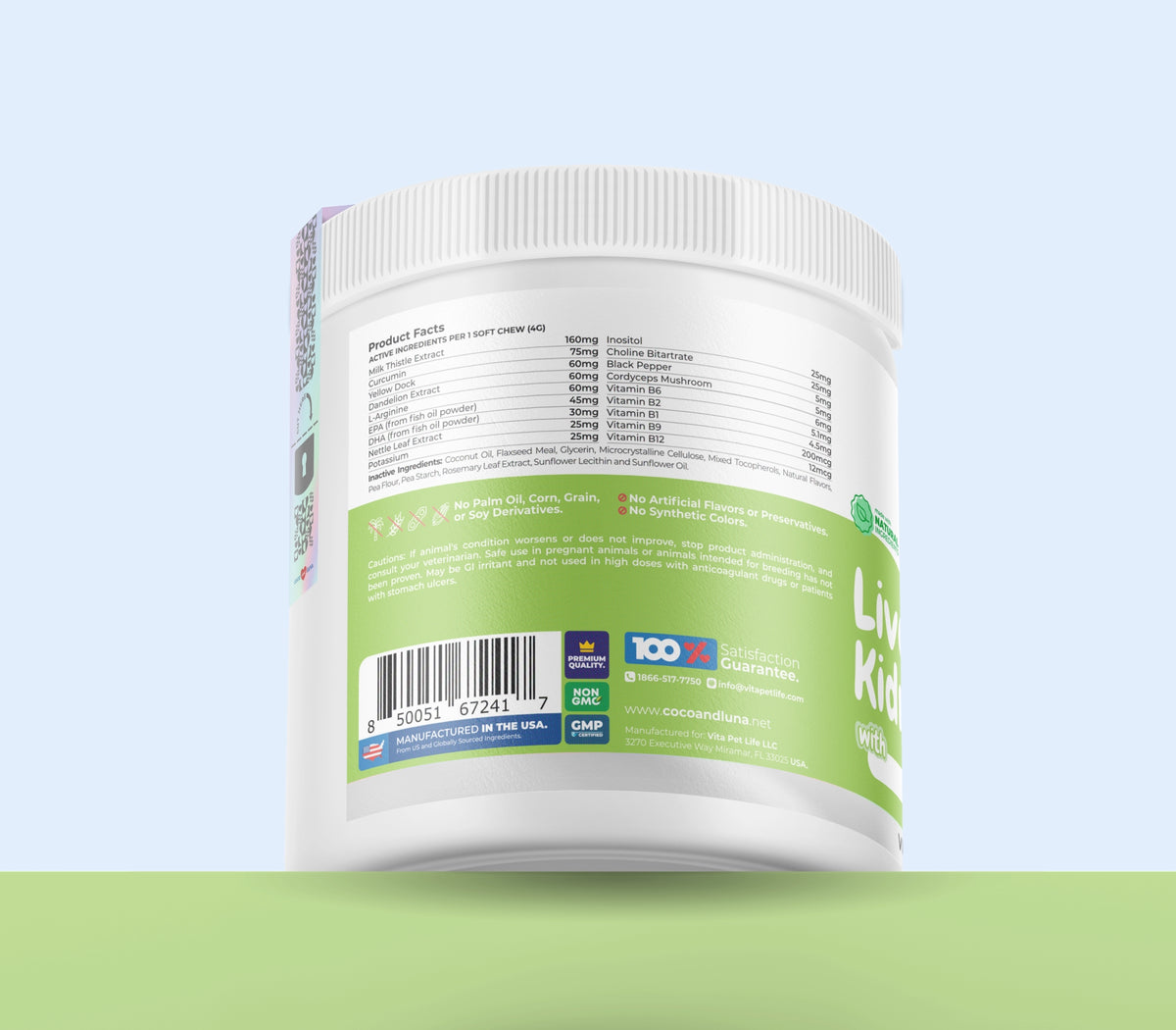 Liver and Kidney for Dogs - 90 Soft Chews